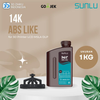 SUNLU 14K ABS Like Resin 1 KG 405 nm UV Light Curing LCD DLP 3D Printer